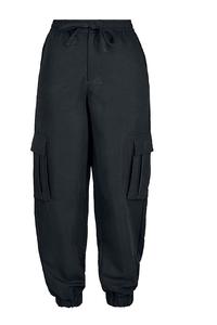 Vêtements de sport d'hiver personnalisés pour femmes Pantalon cargo respirant avec fermeture éclair Joggers de fitness décontractés pour femmes Devant plat Streetwear Style Mid - Product Image 2