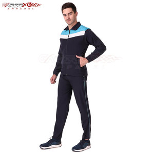 Breathable Men <b>Polyester</b> <b>Tracksuit</b> With Adjustable Waist And Elastic Cuffs For Athletic Comfort Stylish Men <b>Polyester</b> <b>Tracksuit</b> - Product Image 3