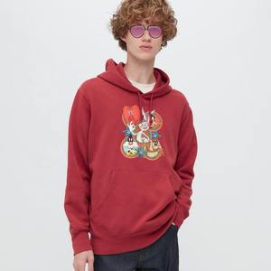 Men's 100% Cotton 420 Gsm Heavyweight Pullover <b>Hoodie</b> Oversized Long Sleeve Winter Fleece No <b>String</b> Knitted Solid High Quality - Product Image 2