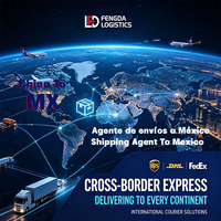 Service de messagerie DHL Cargo, transitaire DDP vers l'aéroport international de Cancun au Mexique, livraison porte à porte, transit rapide