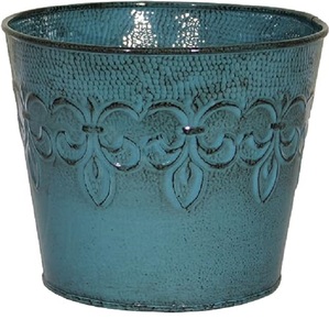 2023 meilleure vente produit vase à fleurs en métal avec en relief bureau maison jardin accessoires salon décoratif Pot de fleur - Product Image 3