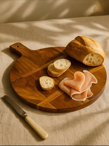 Planches à fromage en bois de dernière génération, plateau de service rustique pour les collations, planches à découper, charcuterie, articles de cuisine au meilleur prix - Product Image 6