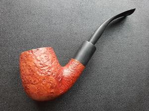 Futeng Vintage Bent Type Frosted Portable Long Stem Pipa para fumar de madera con caja de regalo para hombres y mujeres - Product Image 6