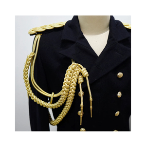Fabricante de Accesorios para Uniformes Personalizados, Cordón de Hombro para Uniforme, Accesorio Personalizado, Aiguillettes Unisex - Product Image 2