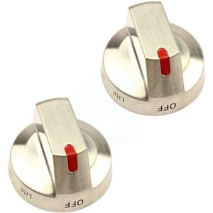 2 Perillas de Control de Quemador DG64-00473A para Horno Samsung, Modelos Compatibles NX58F5700WS NX58H5600SS NX58H5650WS - Uso Doméstico - Product Image 1