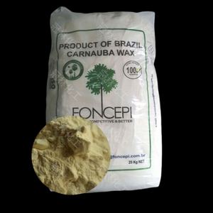 Cire de palme de haute qualité de marque Jinqi, pureté de 95%, entièrement raffinée, cire de carnauba, 25 kg/sac pour le polissage, vente en gros - Product Image 3