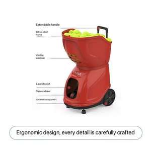 Máquina de Servir Pelotas de Tenis Automática Pusun PT9001 Versión Flagship, Dispositivo de Práctica con Más de 150 Pelotas, Frecuencia de Entrenamiento de 1.8-8s - Product Image 5