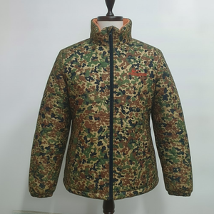 Veste matelassée coupe-vent à col montant à manches longues tendance de la rue principale personnalisable Nouvelle veste d'hiver chaude rembourrée flexible - Product Image 1