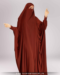 ชุดเดรสยาวถึงพื้นสำหรับมุสลิมชุดเดรสผ้าโพลีเอสเตอร์ระบายอากาศได้ดี - Product Image 3