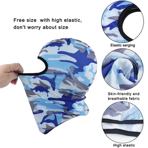 Masque unisexe de haute qualité cagoule confortable et cagoule à couverture complète caractère personnalisé, respirant, imperméable et coupe-vent - Product Image 4