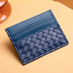 Straw Fashion <b>Card</b> <b>Holder</b> Woman Designer Compact Men <b>Wallet</b> Coin Pocket Men's Cardholder Genuine Leather Small <b>Wallets</b> - Product Image 2