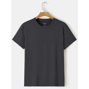 T-shirt personnalisé à manches courtes, couleur sur mesure, soldes d'été, coupe oversize, 100 % polyester tricoté, formel, écologique, pour garçons - Product Image 3