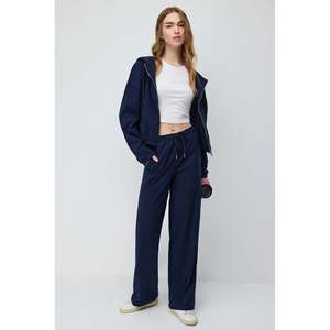 Sweat-shirt en tricot zippé - Product Image 2