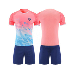 <b>Top</b> Sale High Quality Soccer Uniform <b>Set</b> for Sportswear Wholesale Best Price Quick Dry Slim Fit Men's Customizable Logo Design - Product Image 1