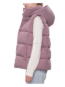 Chaleco Acolchado Reversible para Hombre Estilo Urbano, Cortavientos, Sin Mangas, Ropa de Invierno, Fabricante OEM Personalizado al por Mayor - Product Image 3