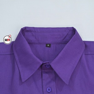 Vente en gros de haute qualité 100% PC coton personnalisé 3D broderie bouton vers le bas DOI décontracté à manches courtes t-shirts pour hommes - Product Image 2