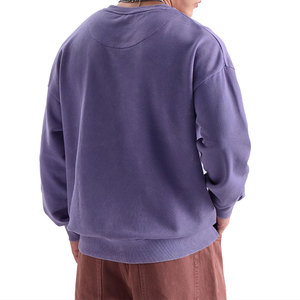 Sweat-shirt en polaire pour homme de haute qualité, solide, décontracté, pour l'hiver, avec une texture lisse, séchage rapide et respirant - Product Image 2