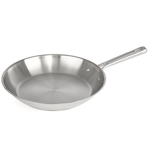 Sartén de cocina de alta calidad más vendida, sartén de proteína de bistec, sartén de acero inoxidable de tres capas antiadherente por inducción - Product Image 1