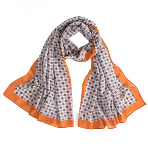 2024 chal de satén personalizado de lujo, pañuelo de diseñador para mujer, venta al por mayor, de Cachemira Material, bufandas y chales tradicionales personalizados - Product Image 5