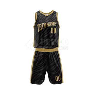 Ensembles d'uniformes de basketball durables en gros, tailles plus grandes, respirants, de haute qualité pour hommes, service OEM personnalisable - Product Image 2