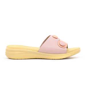 Sandalias de tacón suaves CL3904 informales melocotón - Product Image 2