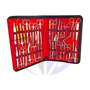 Kit de cirugía menor profesional de 38 Uds. Con instrumentos de sutura, herramientas de acero inoxidable autoclavables para hospitales y laboratorios de entrenamiento - Product Image 6