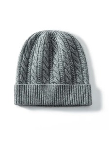 2025 nueva llegada diseño personalizado 100% gorro de lana gorro de invierno de alta calidad para playa y viajes gorros de pelo cálidos populares - Product Image 4