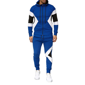 Wholesale Outdoor Casual Men Clothes Two Piece Joggers Sports Tracksuit Set Custom <b>Hoodies</b> and Sweatpants Tracksuit Set - Product Image 3