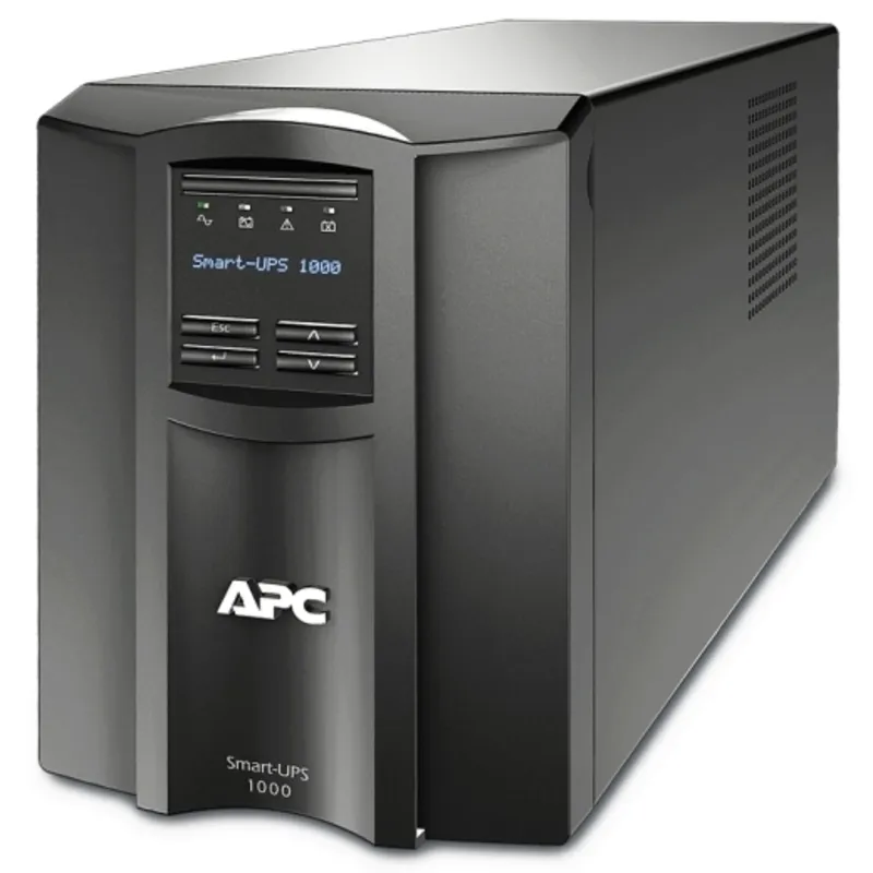 APC UPS sistem daya tanpa hambatan dengan SmartConnect dan layar kristal cair LCD 1000VA 230V