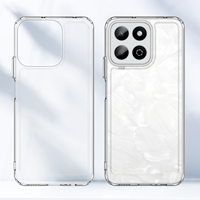 Coque de téléphone portable souple antichoc en TPU couleur unie avec boutons électroplaqués pour Honor Magic