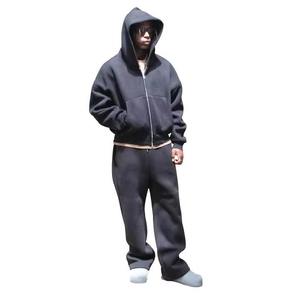 Vente en gros de vêtements de sport décontractés personnalisés pour hommes, survêtements de sport à fermeture éclair complète, ensembles de survêtements de course athlétiques pour hommes - Product Image 6