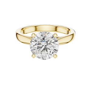 Anillo Solitario con Diamante de Laboratorio de 2.1 CT para Mujer, Claridad VVS-VS EF, Oro de 18K, 14K, 10K y Plata 925, Oro Rosa, Amarillo y Blanco - Product Image 2