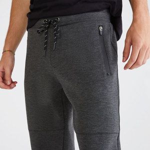 Jogger de algodón con logotipo personalizado para hombre, pantalones de chándal de algodón de alta calidad para hombre, pantalones de chándal de algodón a la moda OEM al por mayor - Product Image 3