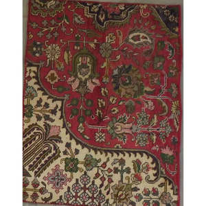 Tapis en laine fait main avec un design vintage luxueux et une finition de haute qualité pour une utilisation au sol à la maison ou au bureau - Product Image 1