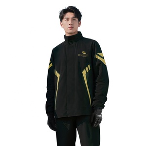 Ensemble de vêtements de <span class=keywords><strong>pluie</strong></span> légers et imperméables, veste et pantalon de <span class=keywords><strong>pluie</strong></span> respirants, imperméable enduit de PVC pour les trajets quotidiens, le camping et le vélo - Product Image 1