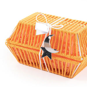 Idée créative esthétique spéciale faite pour la fête nationale arabe Ramadan Kareem Eid Mubarak Boîte en papier avec étoile et lune - Product Image 3