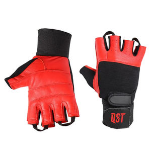 Nouveaux gants de dynamophilie durables en cuir véritable gants d'entraînement de gymnastique forte adhérence soutien du poignet respirant musculation équipement de sport - Product Image 5