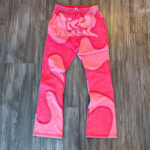 Conjunto de Sudadera con Capucha y Pantalones Deportivos de Estilo Patchwork Personalizado para Hombre, Estilo Urbano y Moderno, 2025 - Product Image 2