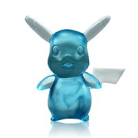 Nouvelles créations en cristal Liuli Pikachu, art populaire sablé, découpé, imprimé, couleurs personnalisées pour la maison