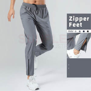 Wholesale Low MOQ Training <b>Trousers</b> Custom Made Latest Design Straight Training <b>Trousers</b> For Adult - Product Image 2