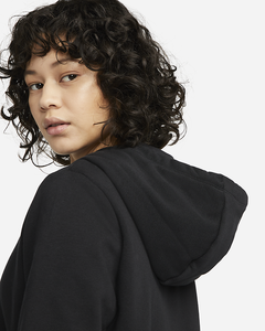 เสื้อฮู้ดซิปขนแกะของผู้หญิงทรงสลิมฟิตแบบสวมหัวสำหรับฤดูหนาวเทคนิคซักแบบมีฮู้ดสไตล์คอกลมมีฮู้ดโลโก้ตามสั่ง - Product Image 5