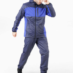 Ensemble de vêtements décontractés coupe-vent en deux pièces avec un design facile à porter et une coupe décontractée pour toute la journée - Product Image 1