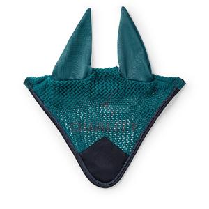 Bonnet de mouche de cheval léger et respirant couvre-oreille au crochet lavable ajustement confortable fabriqué au Pakistan idéal pour l'entraînement d'équitation - Product Image 1