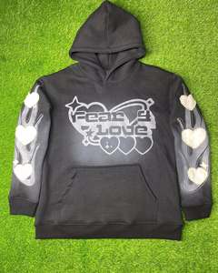 Sudaderas Casuales de Invierno para Hombre, Color Sólido, Poliéster/Algodón, Felpa, Corte Regular con Diseño de Bolsillo, Ecológicas, de Secado Rápido y Transpirables - Product Image 3