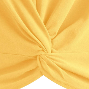 Nouveau design, t-shirt court pour femme à séchage rapide, en coton, de haute qualité, pour le sport et le yoga. - Product Image 6