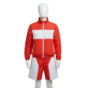 Ensemble coupe-vent et short légers et imperméables pour homme, grande taille, avec logo personnalisé, style sportif, pour l'automne - Product Image 1