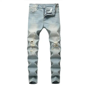 Jeans multi-couleurs pour hommes, meilleur design, taille personnalisée, jeans décontractés pour hommes, pantalon en denim avec service d'entretien OEM - Product Image 3