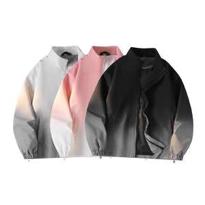 Venta caliente OEM chaquetas Softshell a prueba de viento para hombres último diseño en diferentes tamaños excelente transpirable personalizado al aire libre - Product Image 3