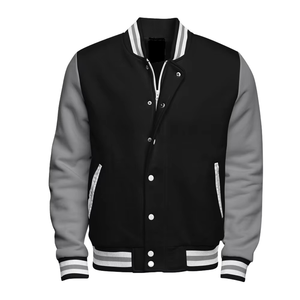 New Arrival Men's Premium Quality Slim Fit Winter Varsity Jacket Double Breasted Waterproof Customized Wholesale-Reversible Plus - Product Image 1