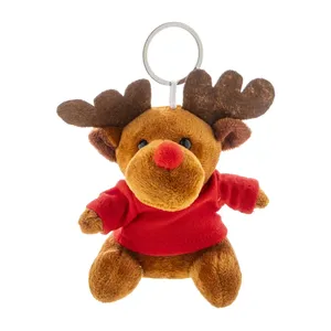 Porte-clés en peluche renne personnalisé par Julren - Product Image 1